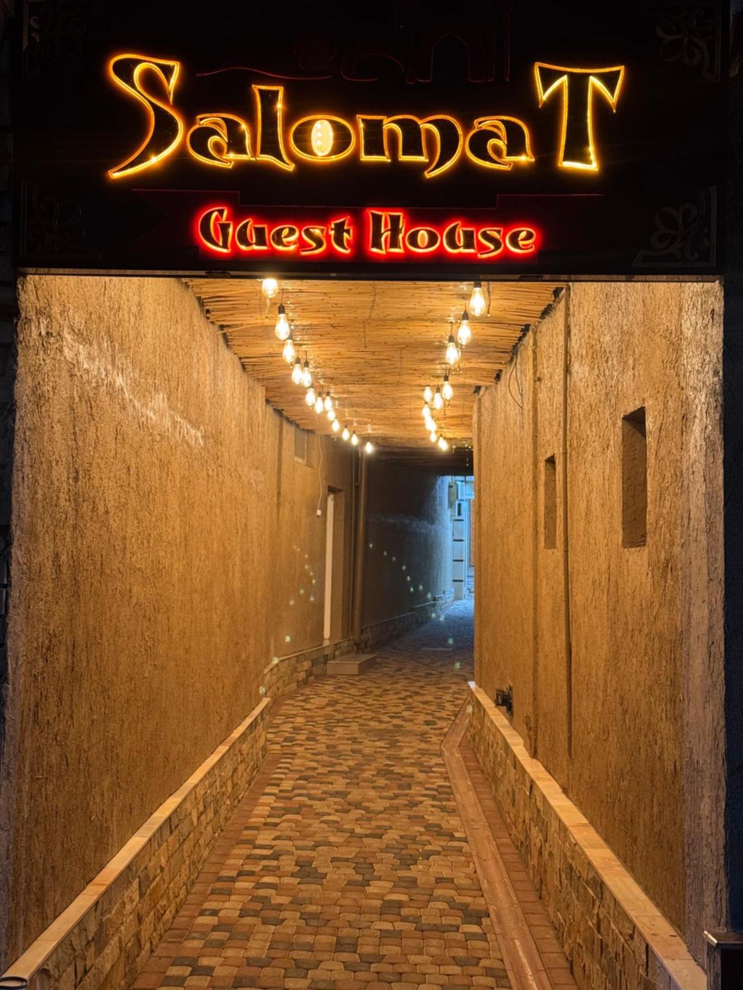 Salomat Guest House Samarcanda Exterior foto